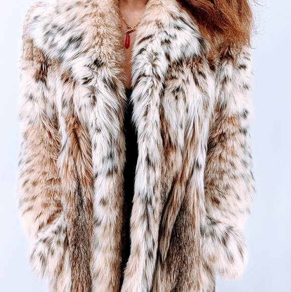 Birger Christensen Jackets Coats Birger Christensen Russian Lynx Fur Coat Sixe L Poshmark